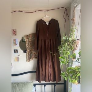 Longsleeve babydoll dress